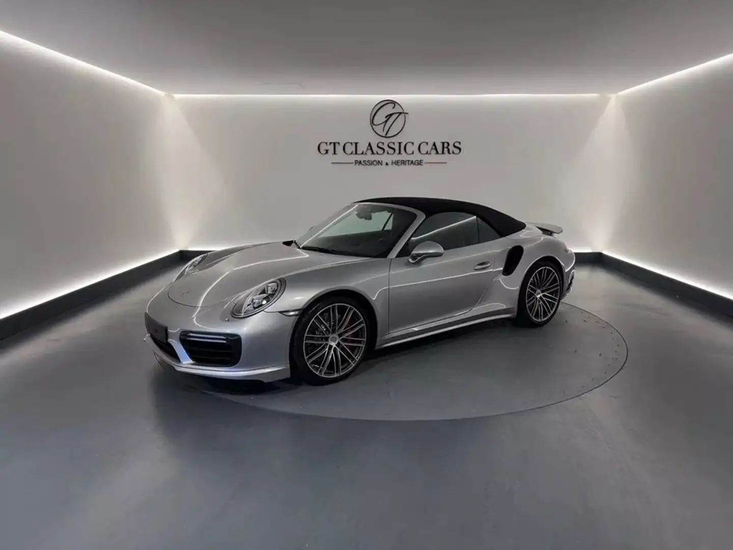 Porsche 911 991 2 CABRIOLET 3.8 540 TURBO Argent - 1