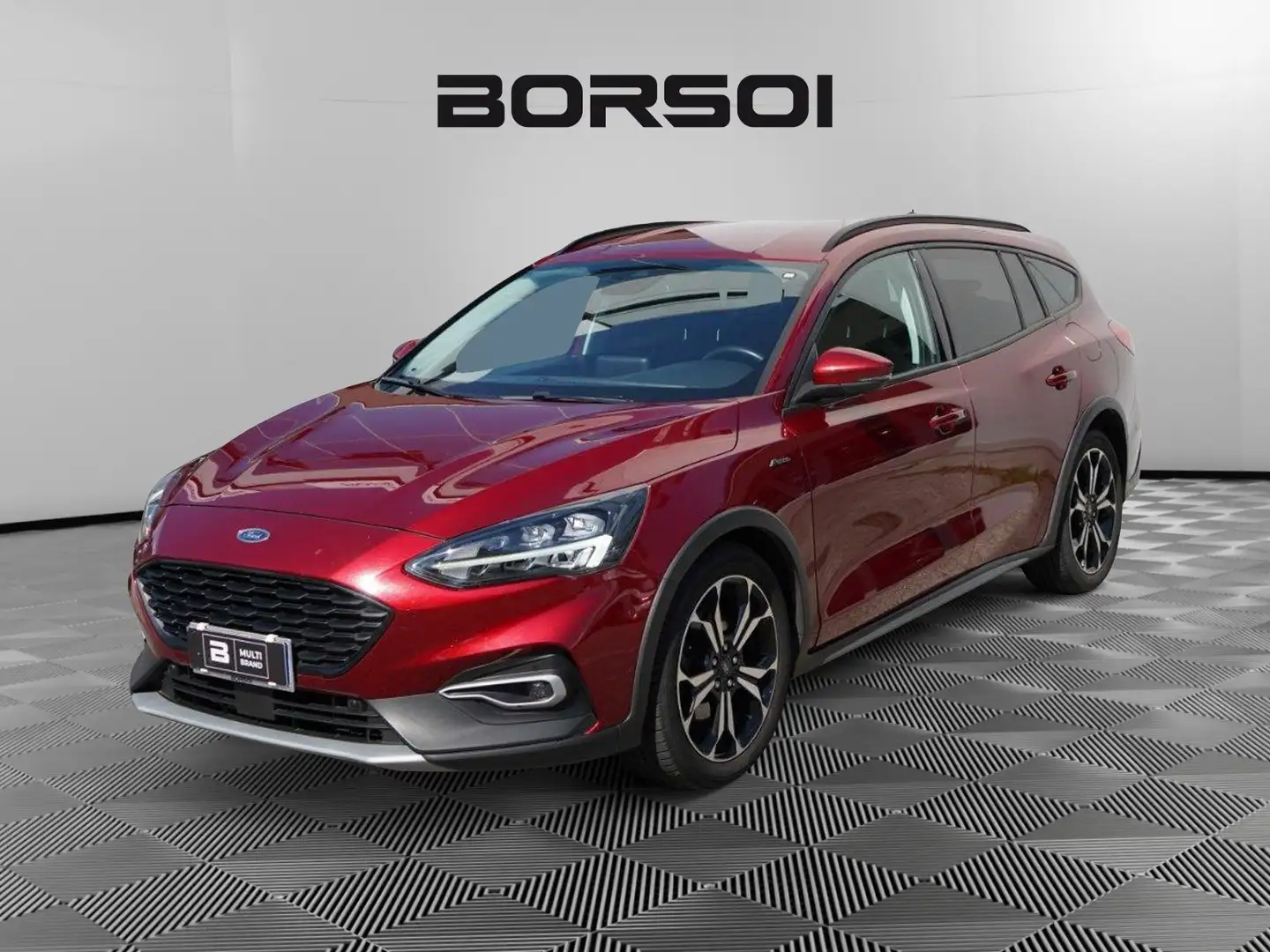Ford Focus 4ª serie 2.0 EcoBlue 150 CV automatico SW Active Rood - 1