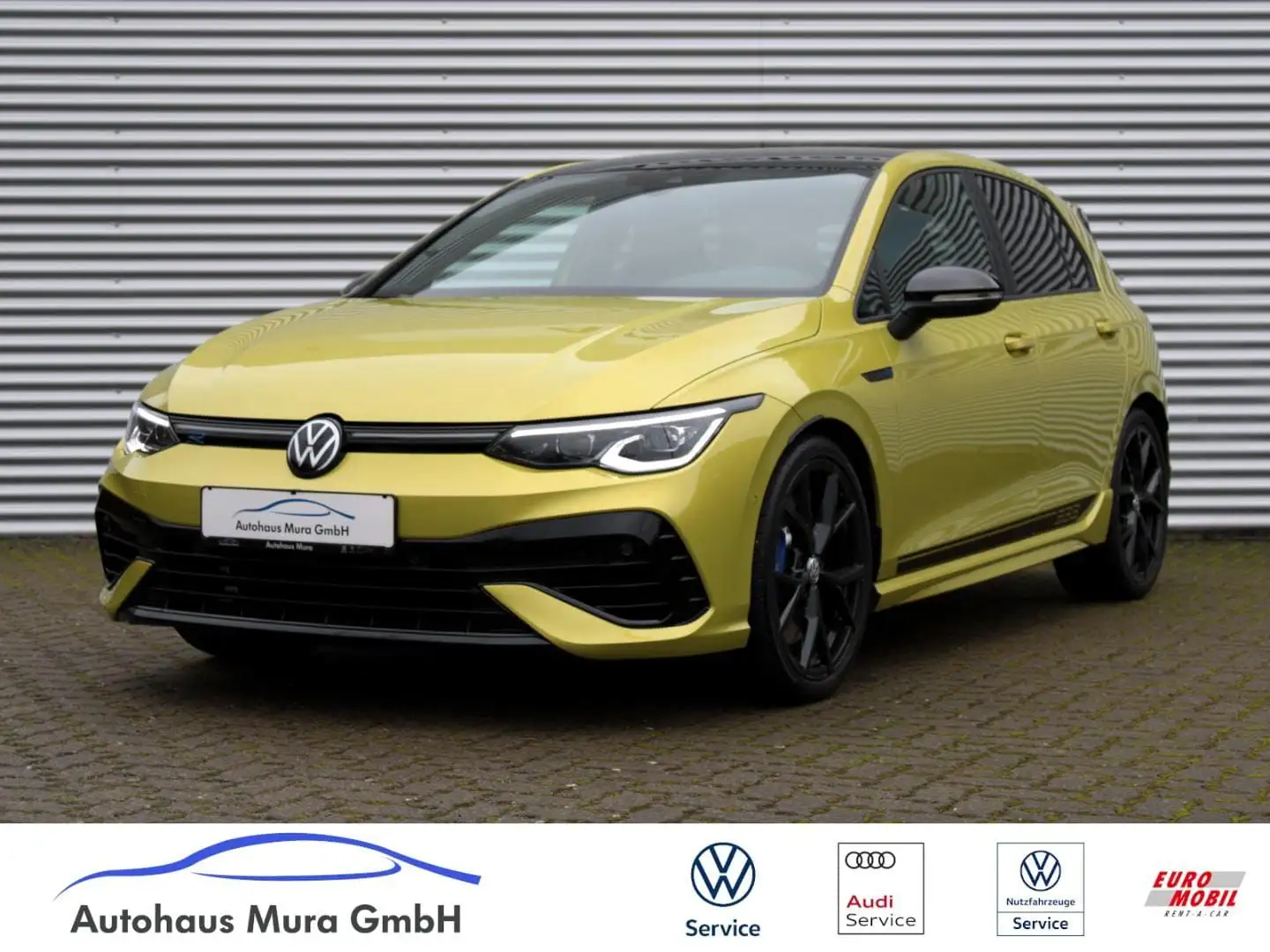 Volkswagen Golf R 2.0TSI 333 Akrapovic DCC H&K Jaune - 1