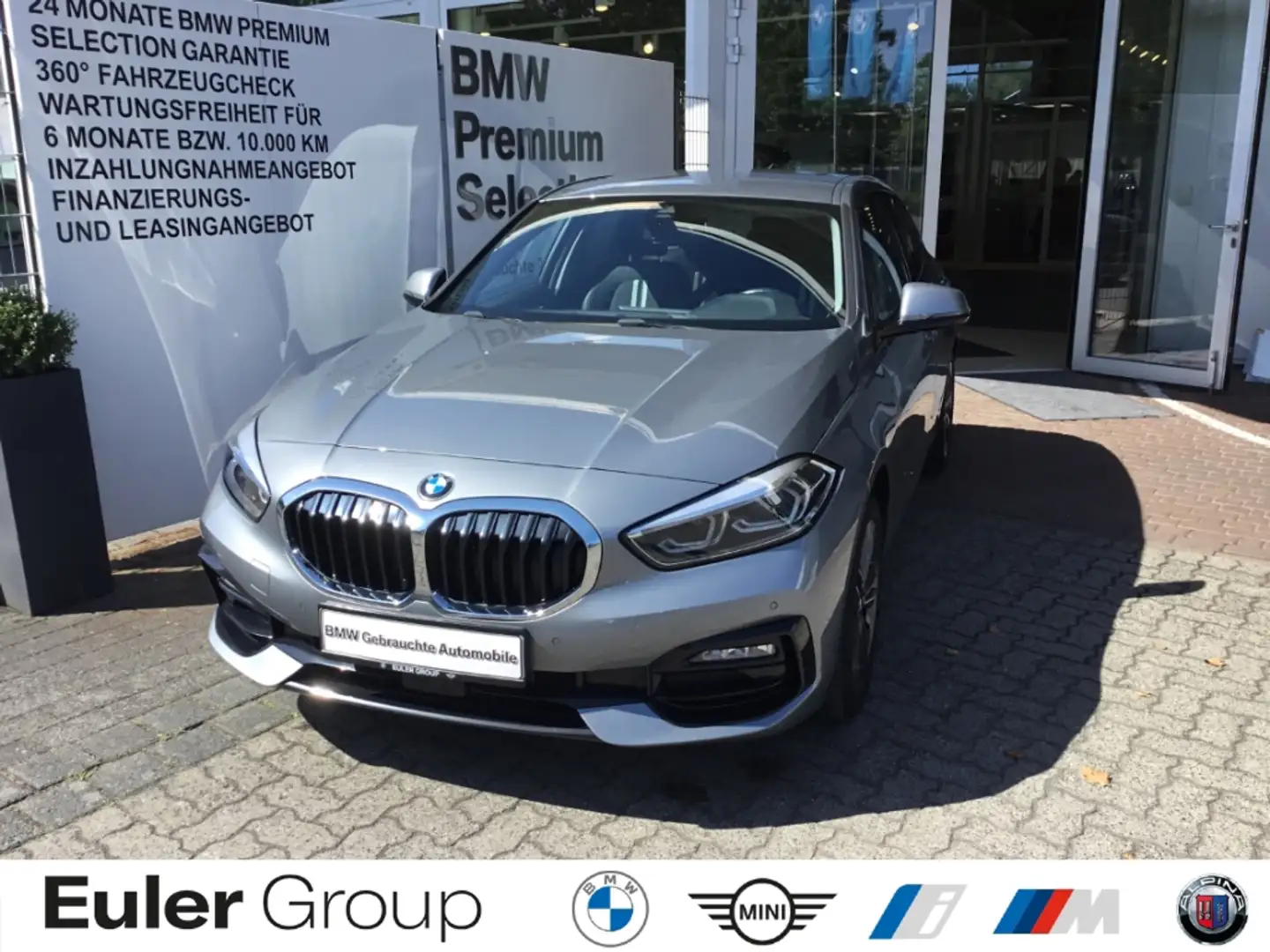 BMW 118 i SportLine Navi Soundsystem PDC LED Live Cockpit Gris - 1
