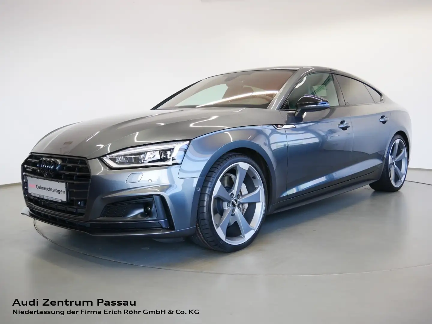 Audi A5 Sportback 3.0 TDI quattro S line MATRIX AHK PANO H Gris - 1