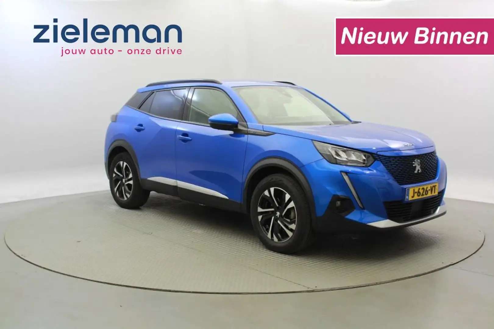Peugeot e-2008 Allure 50 kWh - Digital Cockpit, Carplay, Half Lee Blauw - 1