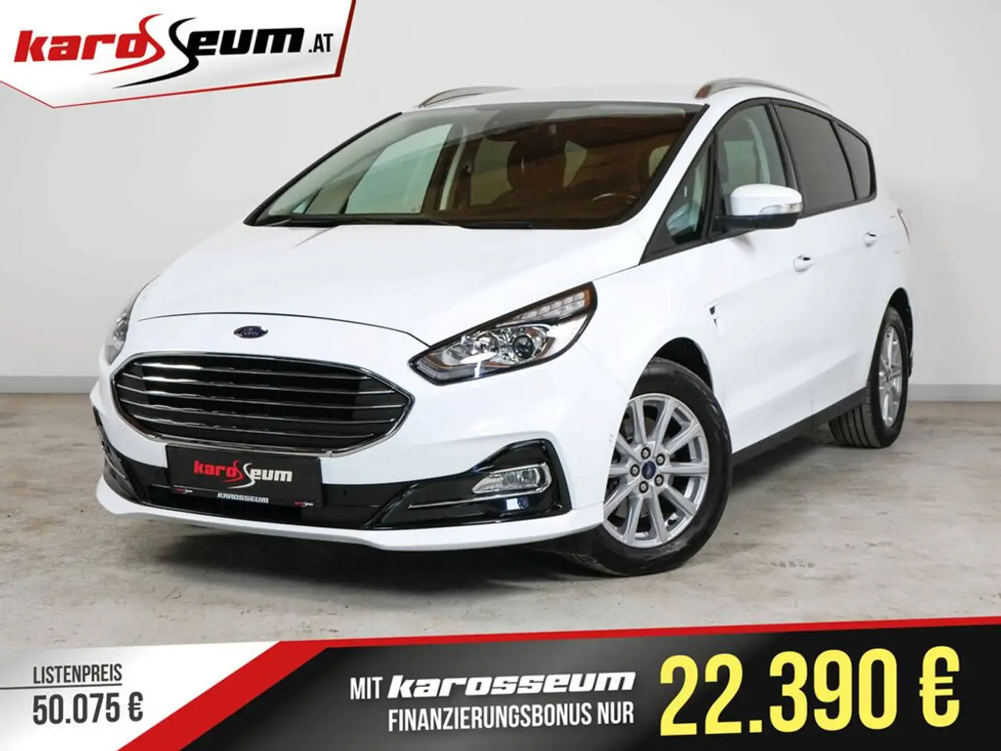 Ford S-Max Trend Autom. *RFK*WINTER-P*NAVI*TEMPO* Blanco - 1