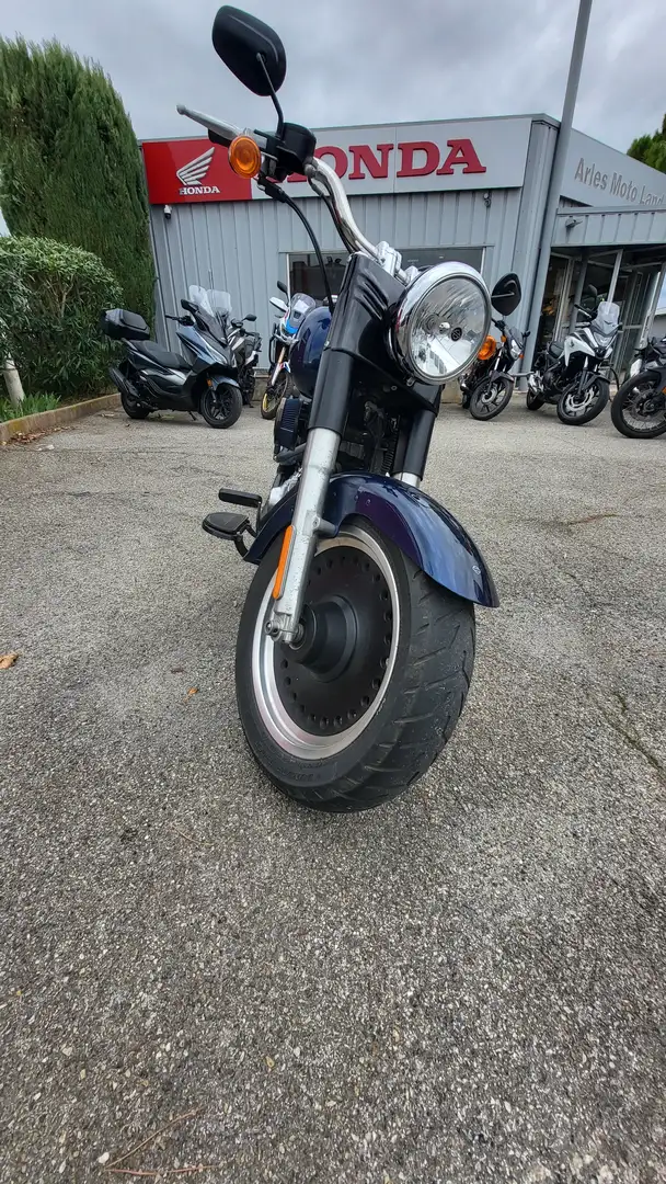 Harley-Davidson Fat Boy Bleu - 2