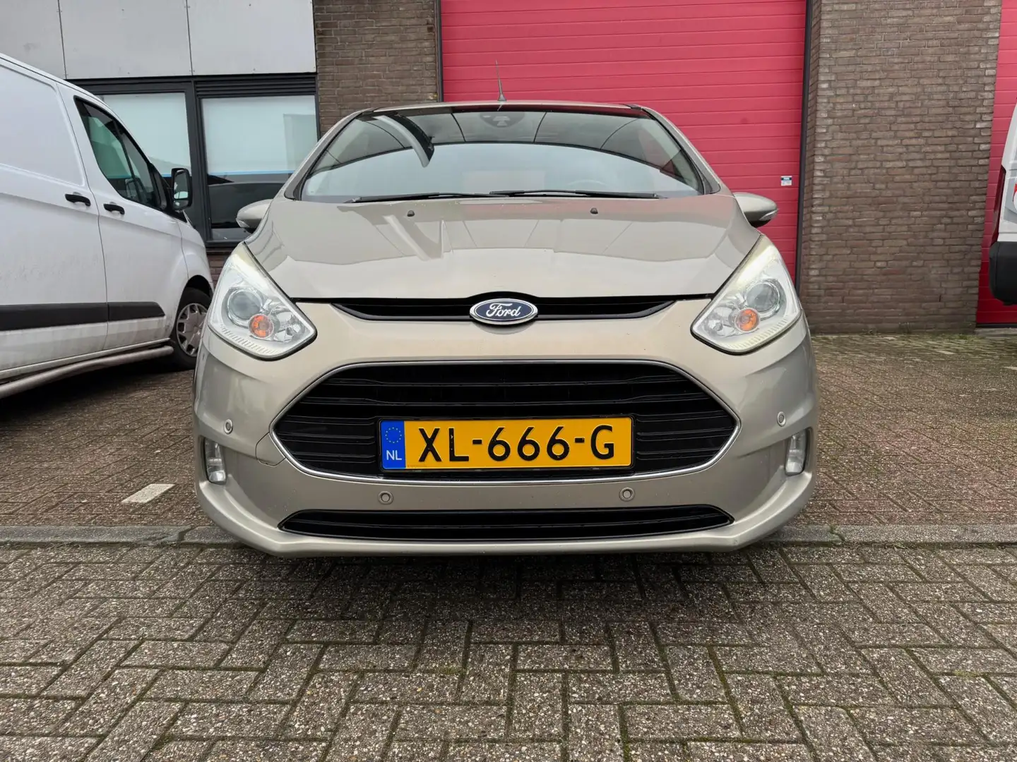 Ford B-Max 1.0 EcoBoost Titanium, Leder, PDC, Dealer onder. Grijs - 2