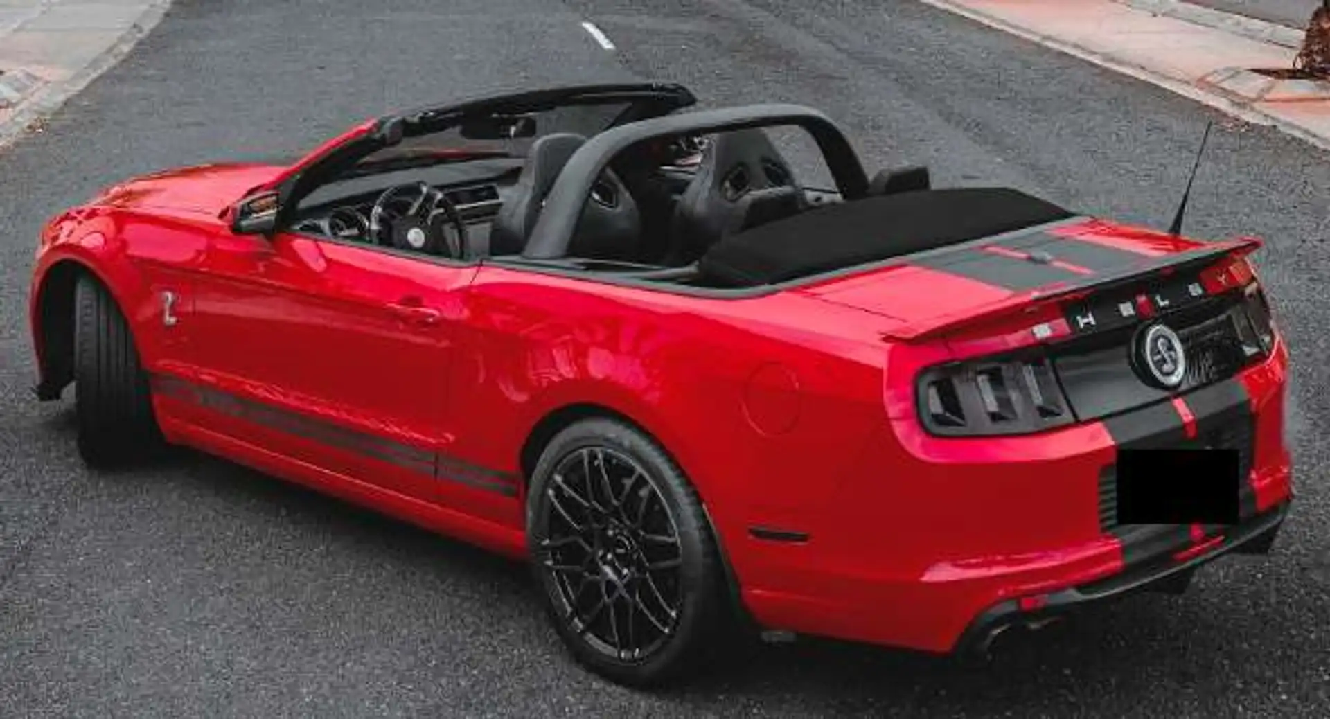 Ford Mustang SHELBY GT500 CABRIO 2013 Rojo - 2