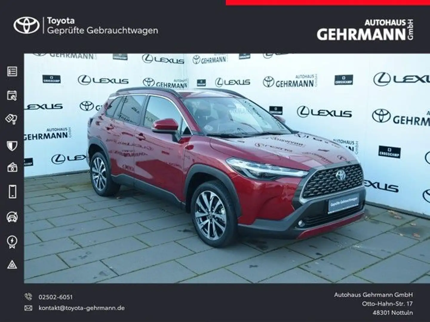 Toyota Corolla Cross Hybrid FWD Style Comfort Rot - 1