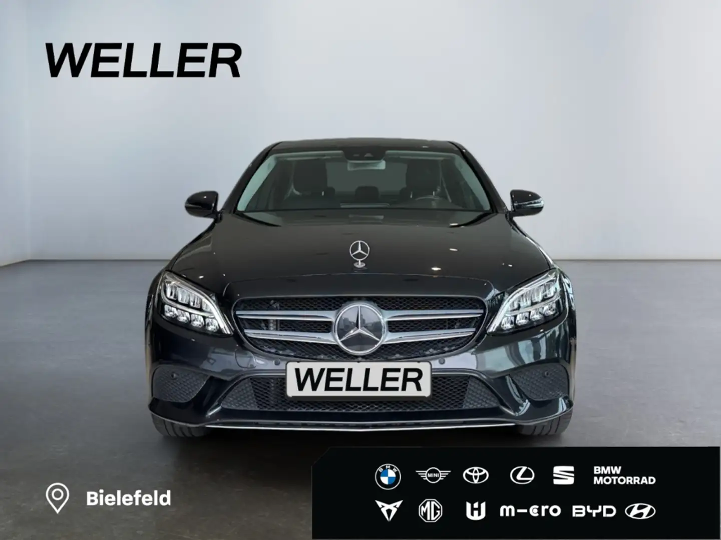 Mercedes-Benz C 180 9G-TRONIC Avantgarde *Keyless*el Sitze* Schwarz - 2