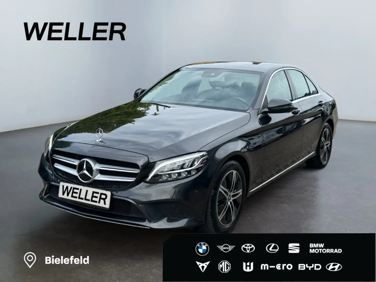 Mercedes-Benz C 180 9G-TRONIC Avantgarde *Keyless*el Sitze* Schwarz - 1