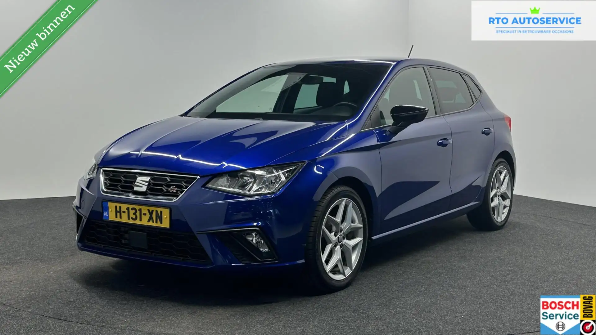 SEAT Ibiza 1.0 TSI FR Business Intense NAVI-CLIMA-NAP Blu/Azzurro - 1