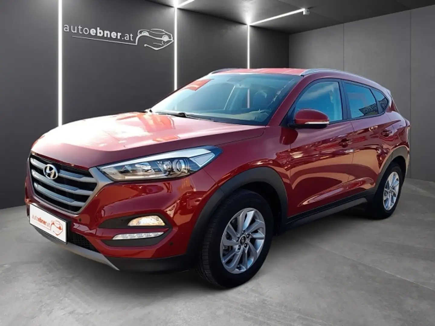 Hyundai TUCSON Tucson 1,7 CRDI Go DCT LENKRDHZG+RFK+NAVI+MEGAPRE Rot - 1