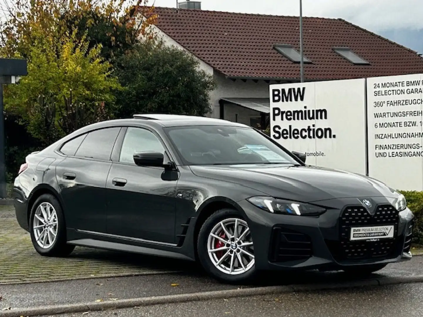 BMW 420 d GC.M Sport Pro HUD ACC SurView GlasD.HiFi LED Grau - 2