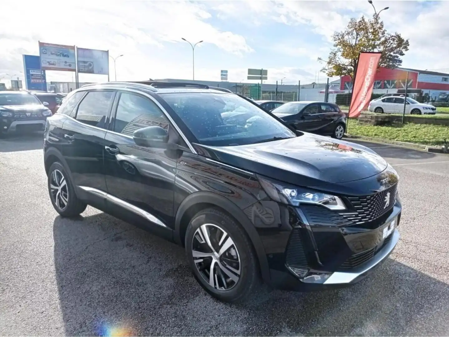Peugeot 3008 GT 130cv EAT8 + Toit ouvrant panoramique + Hayon M Noir - 2
