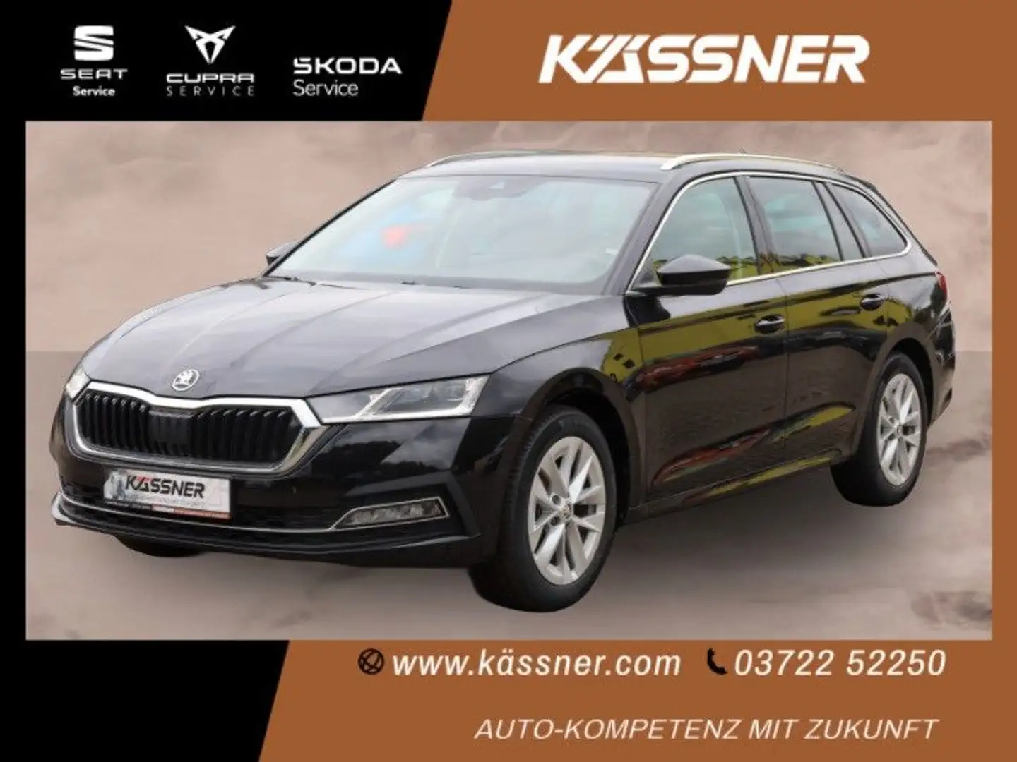 Skoda Octavia Combi 1,5 TSI Style DSG *el. Heckklappe Noir - 1