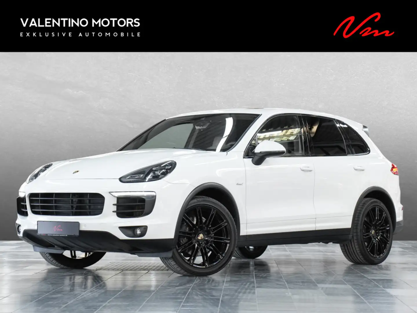 Porsche Cayenne Diesel - LED|Pano|Stzhzg+belüft|Kam|21 Blanc - 1