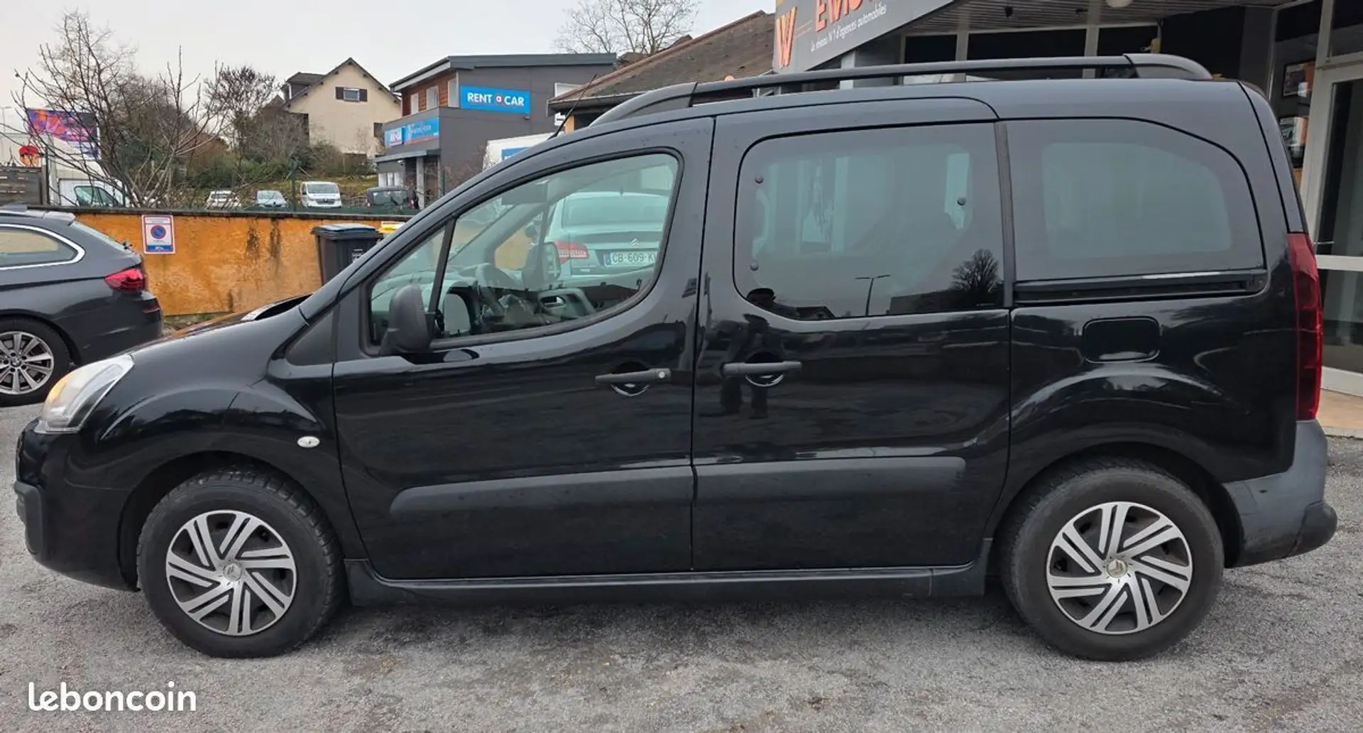 Citroen Berlingo generation-ii combi 1.2 puretech 110 ch feel Noir - 2