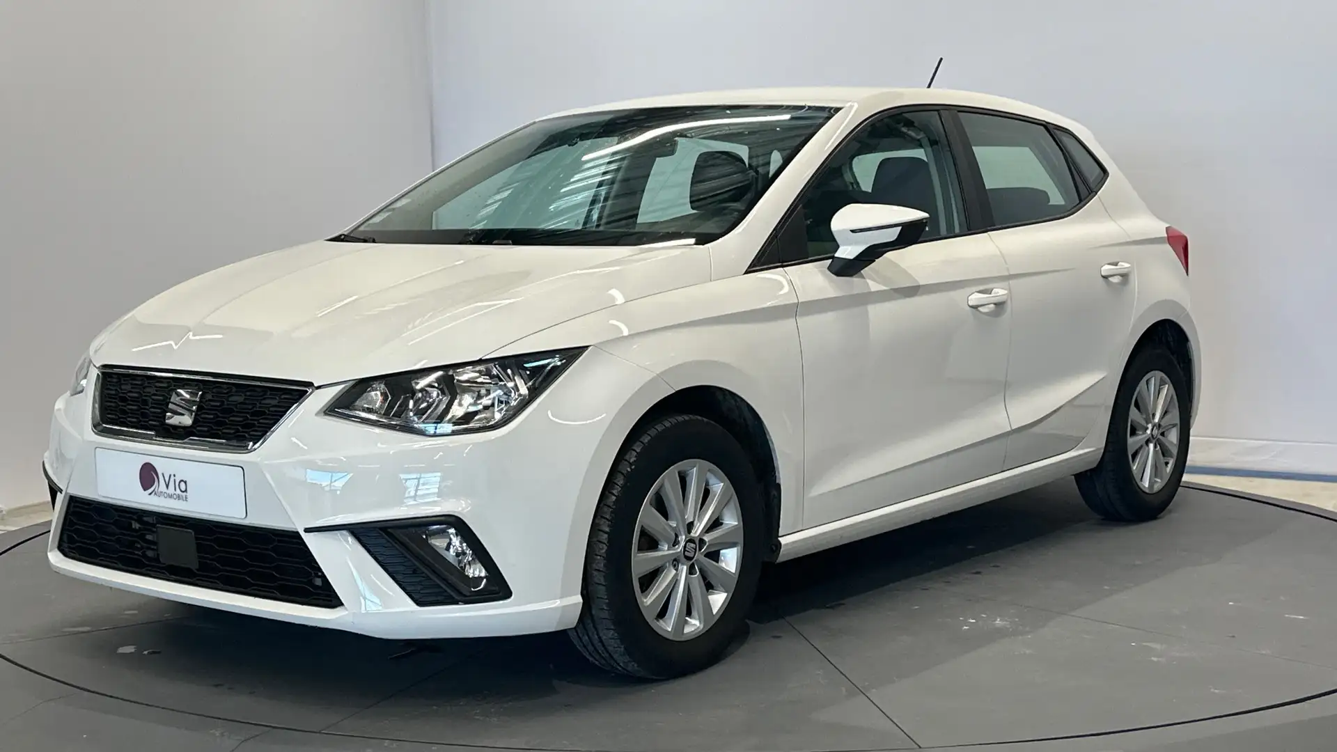 SEAT Ibiza 1.6 TDI 95 Style Business ATTELAGE Blanc - 1