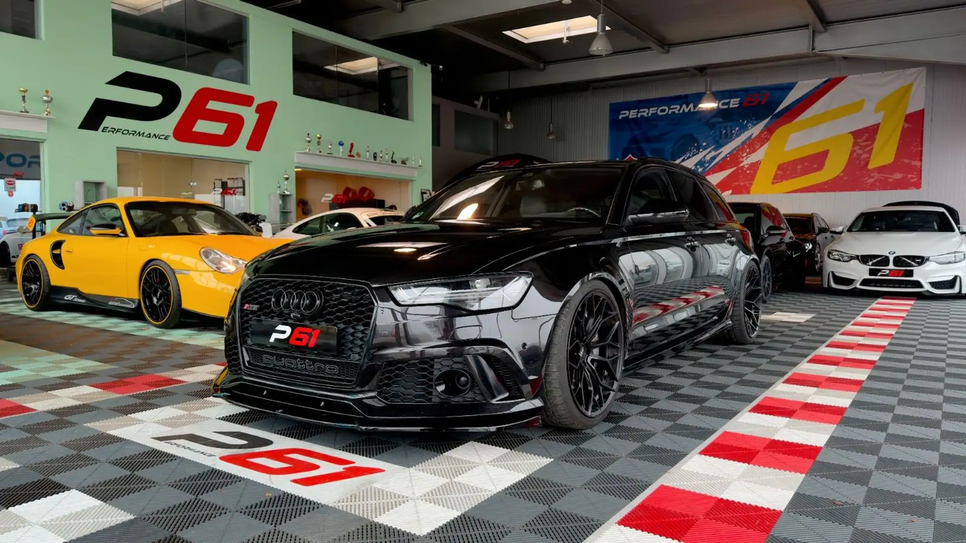 Audi RS6 RS 6 Avant/ABT / HUD / Pano/ 360 Kamera/ Schwarz - 1