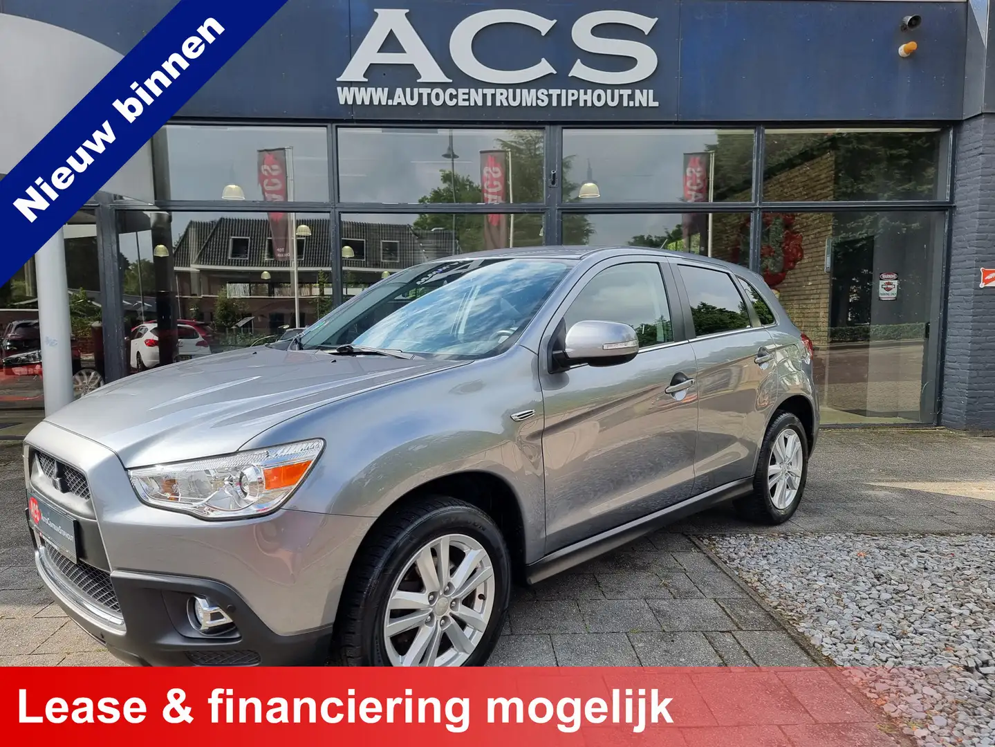 Mitsubishi ASX 1.6 Instyle ClearTec | Leder | Camera | Android/Ap Grijs - 1