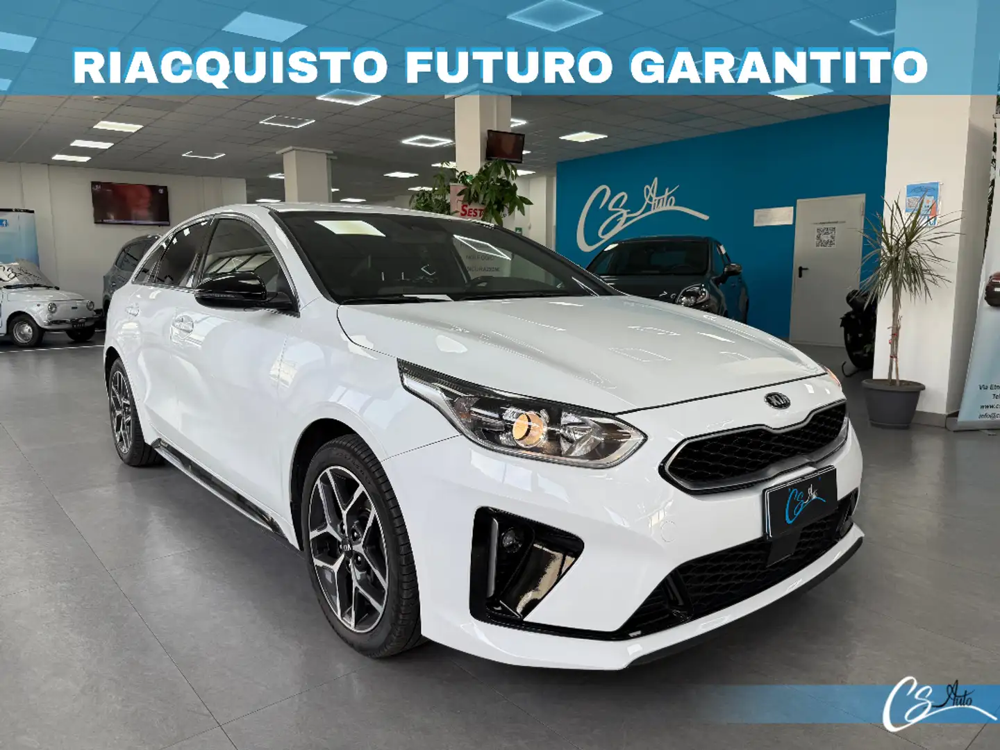 Kia Ceed / cee'd Proceed 1.6 crdi GT Line 136cv my20 Bianco - 1