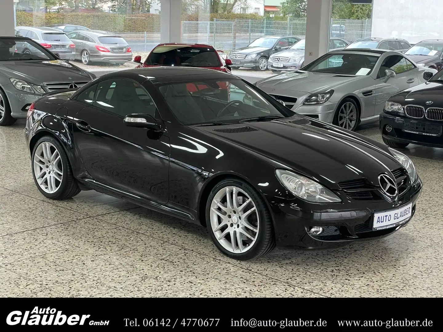 Mercedes-Benz SLK 280 Sport/Xenon/Airscarf/Navi/Memory/2.Hand Fekete - 2