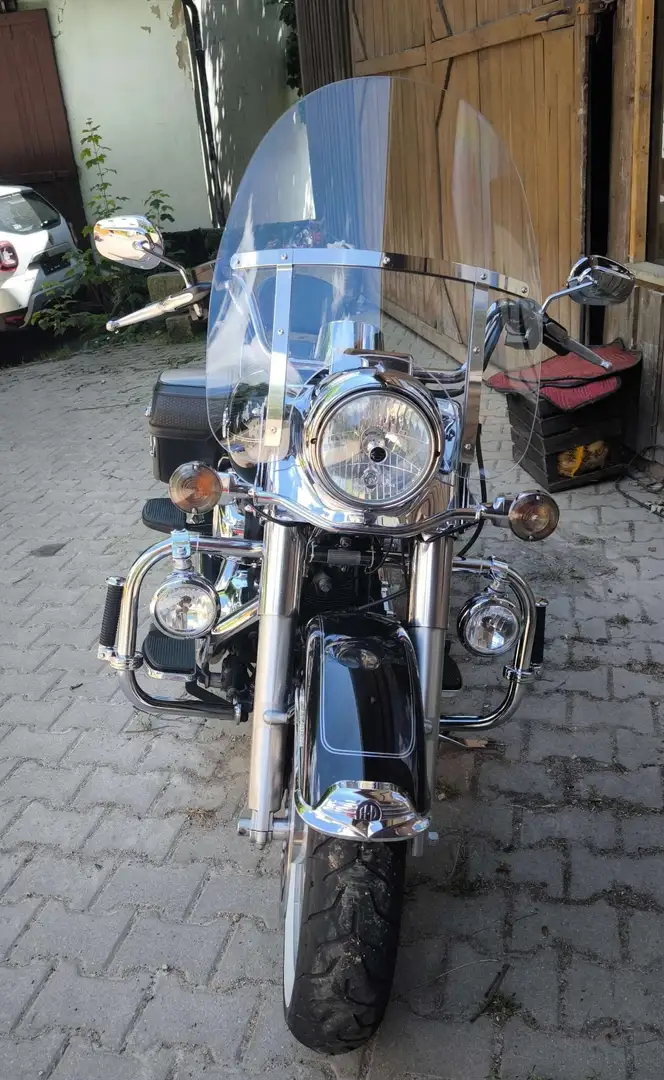 Harley-Davidson Road King Model 2012, Kess-TECH- Auspuffanlagen, verstellb Negru - 2