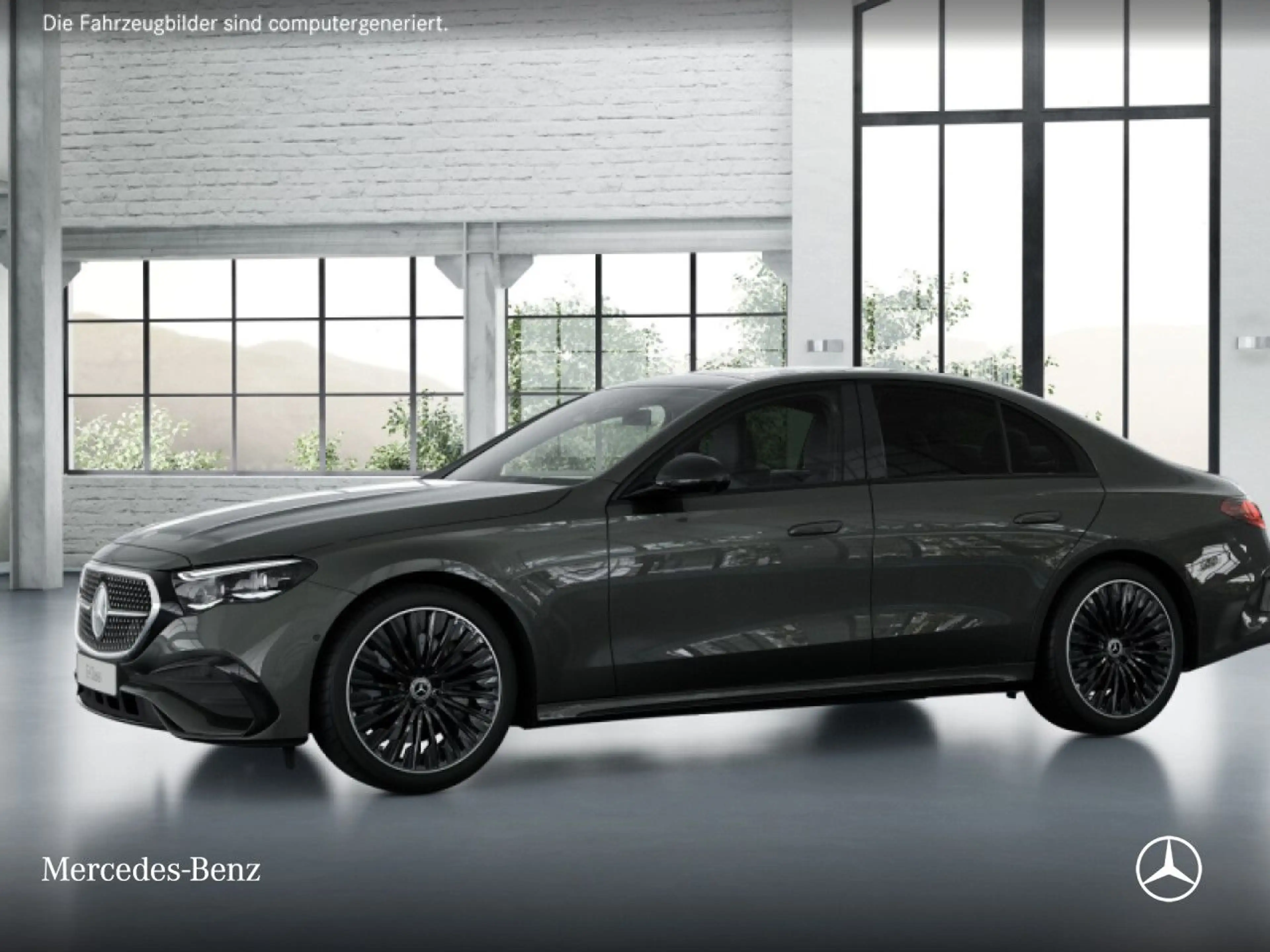 Mercedes-Benz E 220 d 4M AMG Fahrass 360° Pano Distr. AHK Night — photo 3