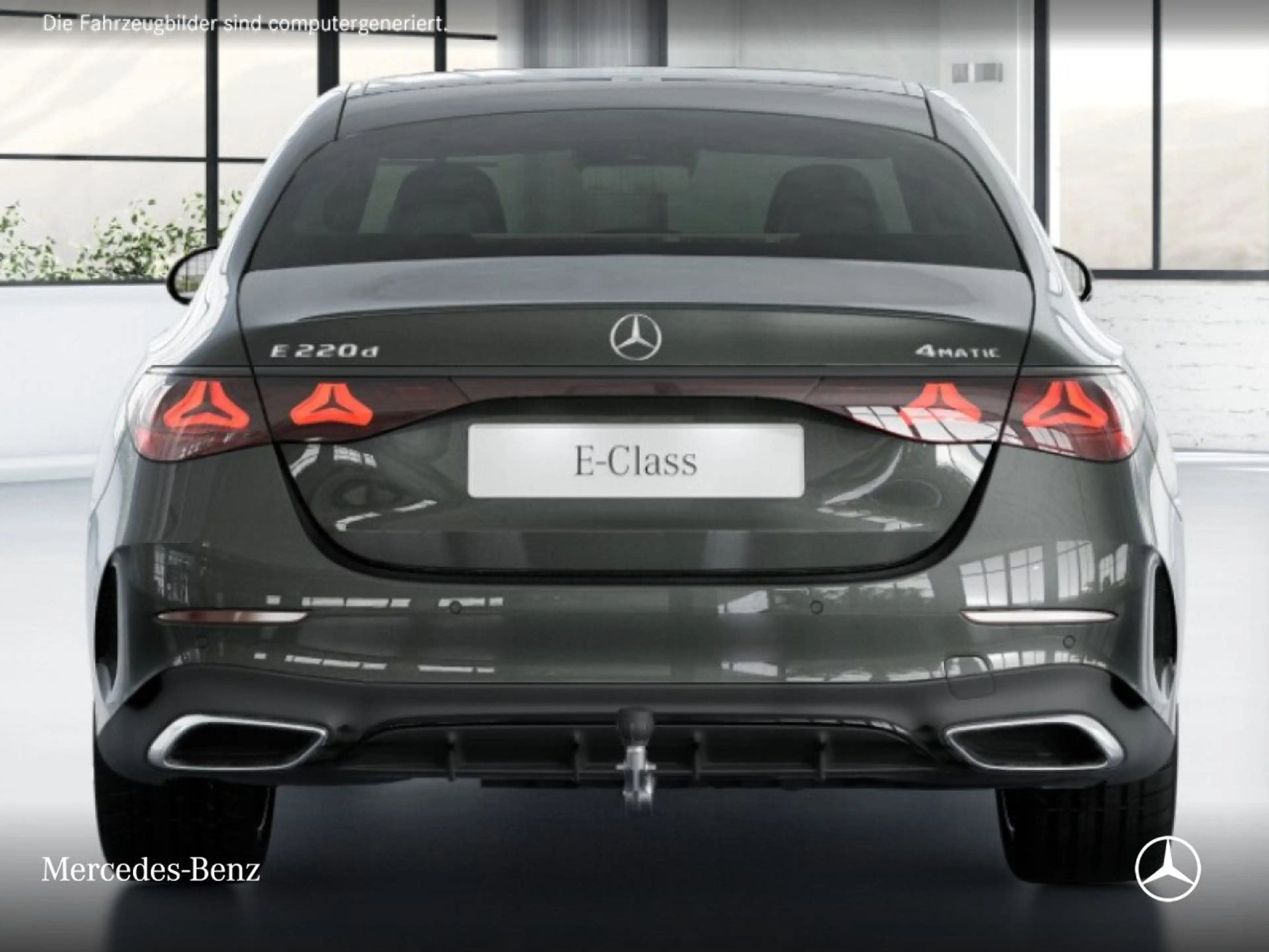 Mercedes-Benz E 220 d 4M AMG Fahrass 360° Pano Distr. AHK Night — photo 7