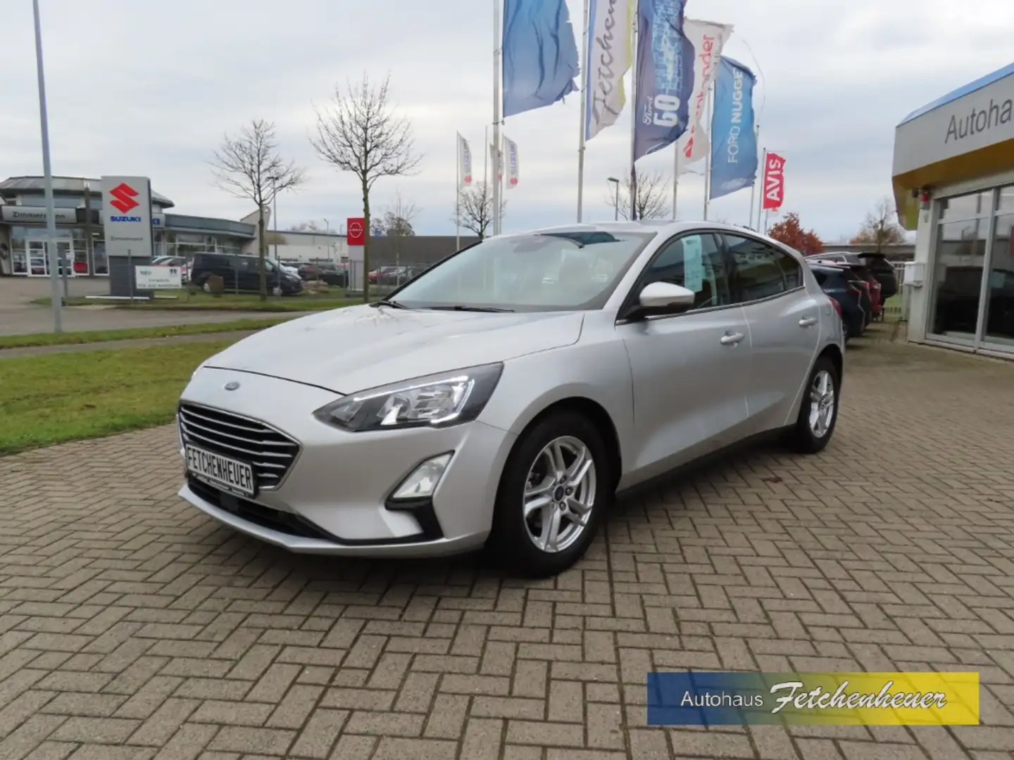 Ford Focus 5-trg. NAVI+LED+RFK+SHZ+TEMP+PDC+ALU+GJR Silber - 2