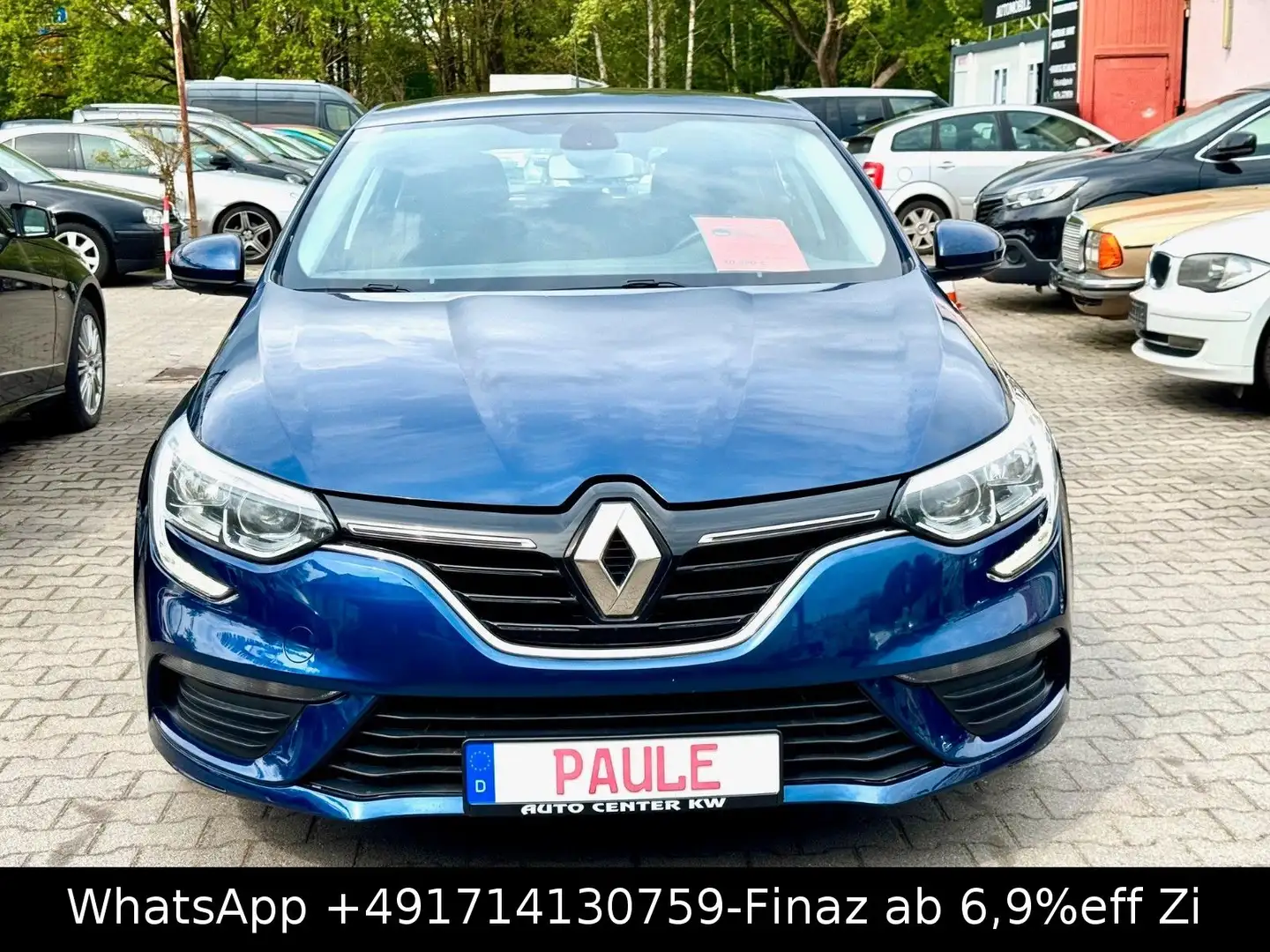Renault Megane IV Play-1.HAND-KLIMA-NAVI-AHK-ALLWETT-LED Blau - 2