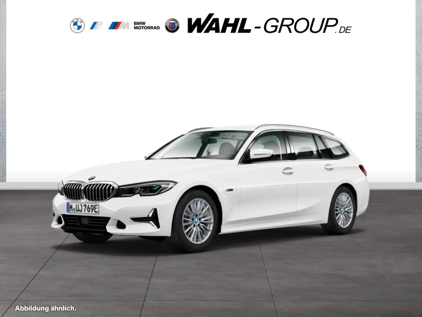 BMW 320 e TOURING LUXURY LINE LASER KOMFORTZG. ALU 17" Weiß - 1