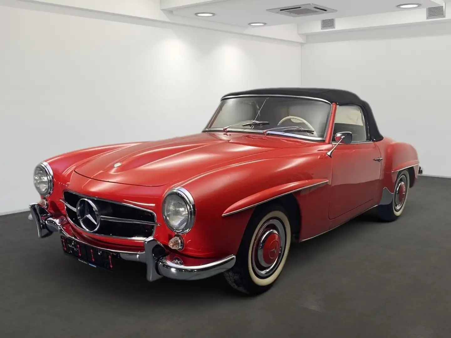 Mercedes-Benz SL 600 Mercedes-Benz 190SL Roadster VK AUF KOMMISSION! Czerwony - 2