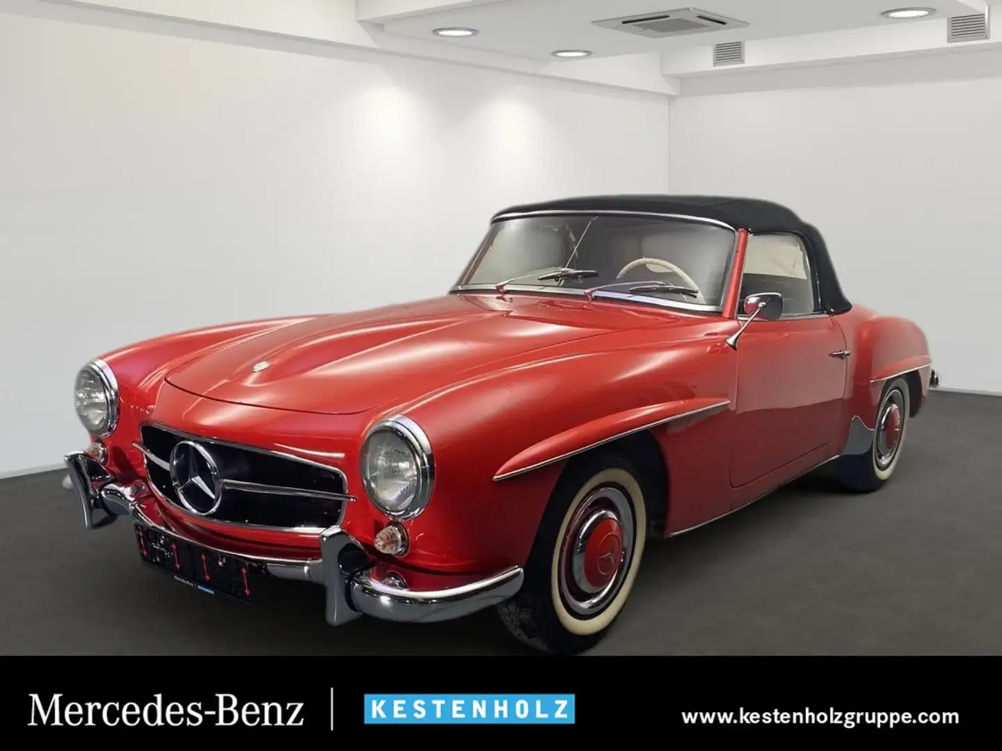 Mercedes-Benz SL 600 Mercedes-Benz 190SL Roadster VK AUF KOMMISSION! Czerwony - 1