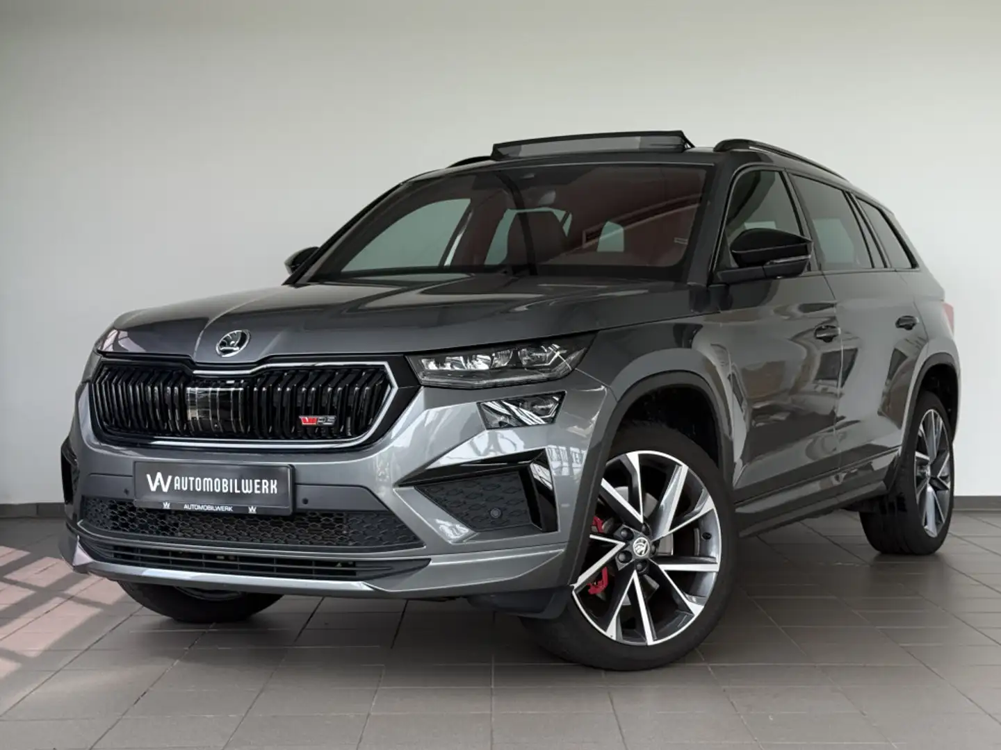 Skoda Kodiaq RS 4x4 PANO| ACC| AHK| LED | KAM | MEMORY Gris - 1