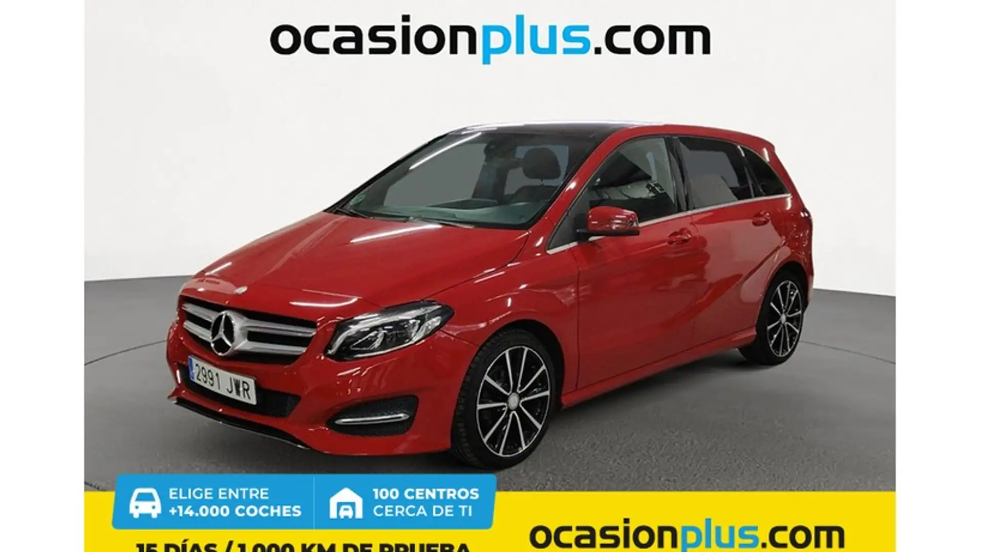 Mercedes-Benz B 200 200d Rojo - 1