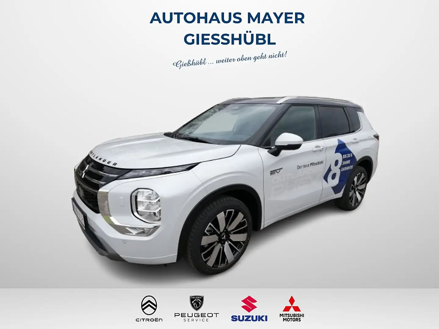 Mitsubishi Outlander 2,4 PHEV S-AWC Diamond Schwarz - 1