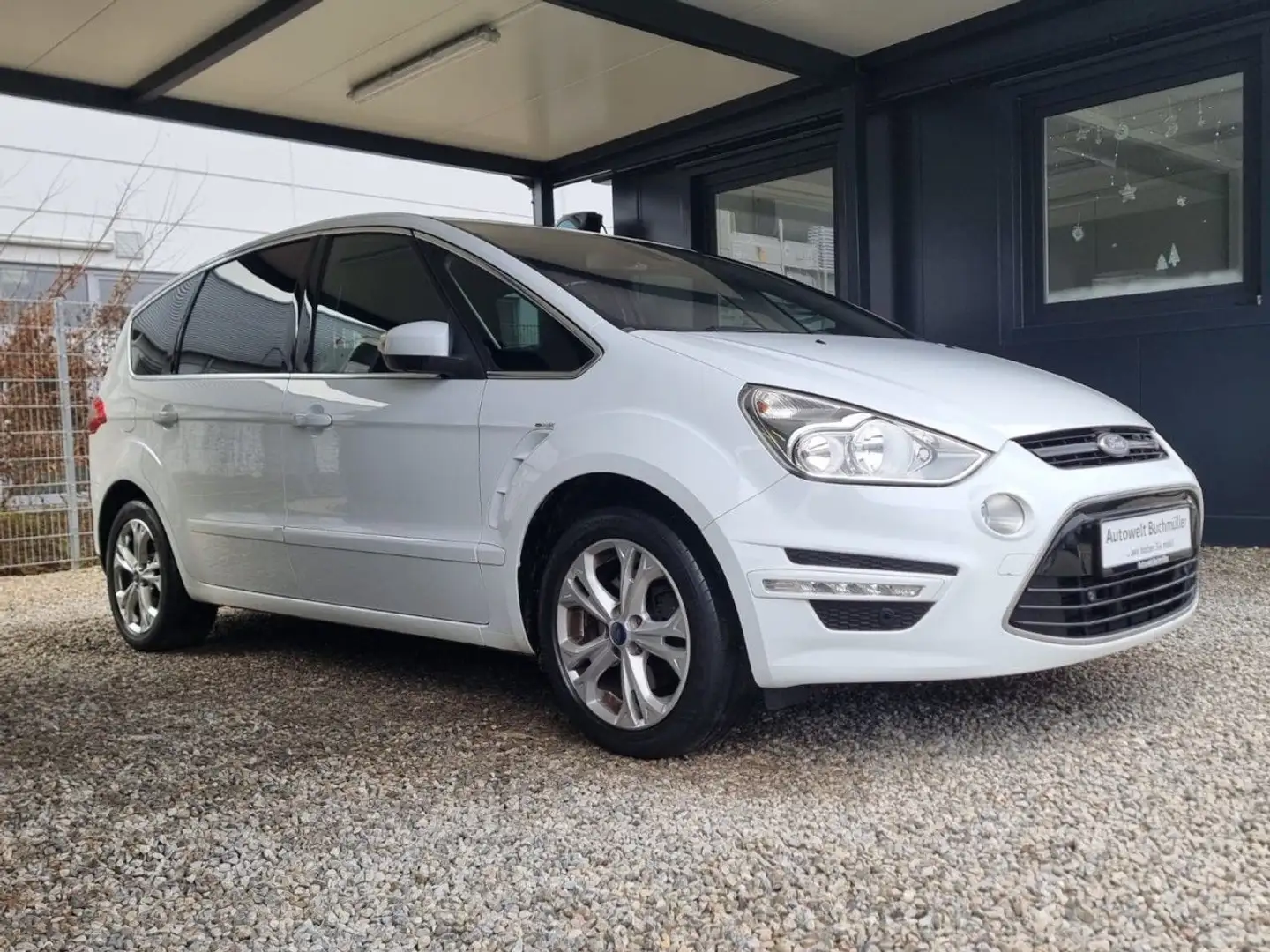 Ford S-Max 2.0 TDCI,5-SITZER,NAVI,TEMPO,SITZH.AHK,TÜV Biały - 2