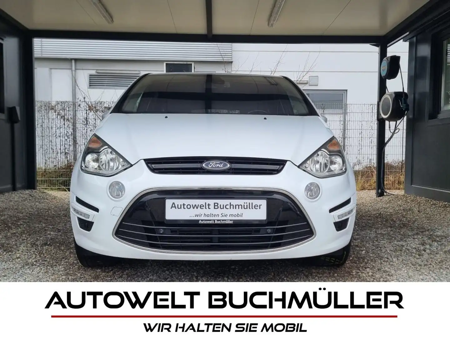 Ford S-Max 2.0 TDCI,5-SITZER,NAVI,TEMPO,SITZH.AHK,TÜV Biały - 1