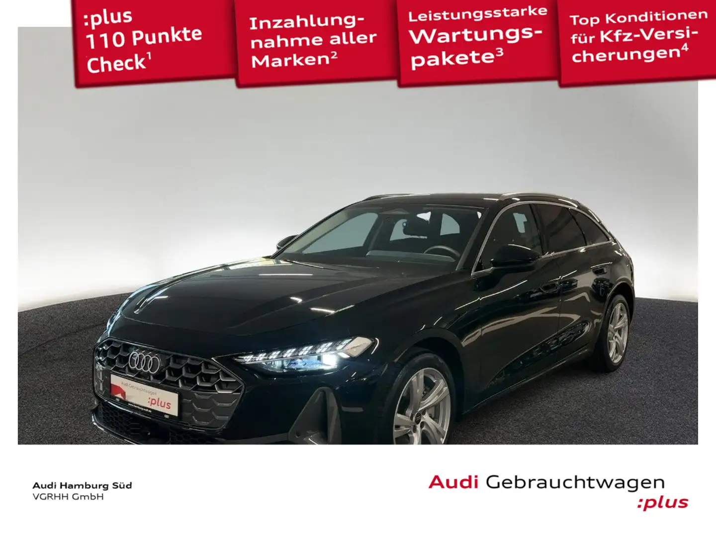 Audi A5 TFSI S tronic advanced NAV/AHK/LED-PLUS Schwarz - 1