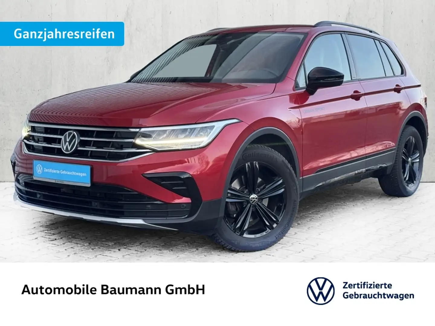 Volkswagen Tiguan 1.5 TSI "URBAN SPORT" *NAVI*LED* Rot - 1