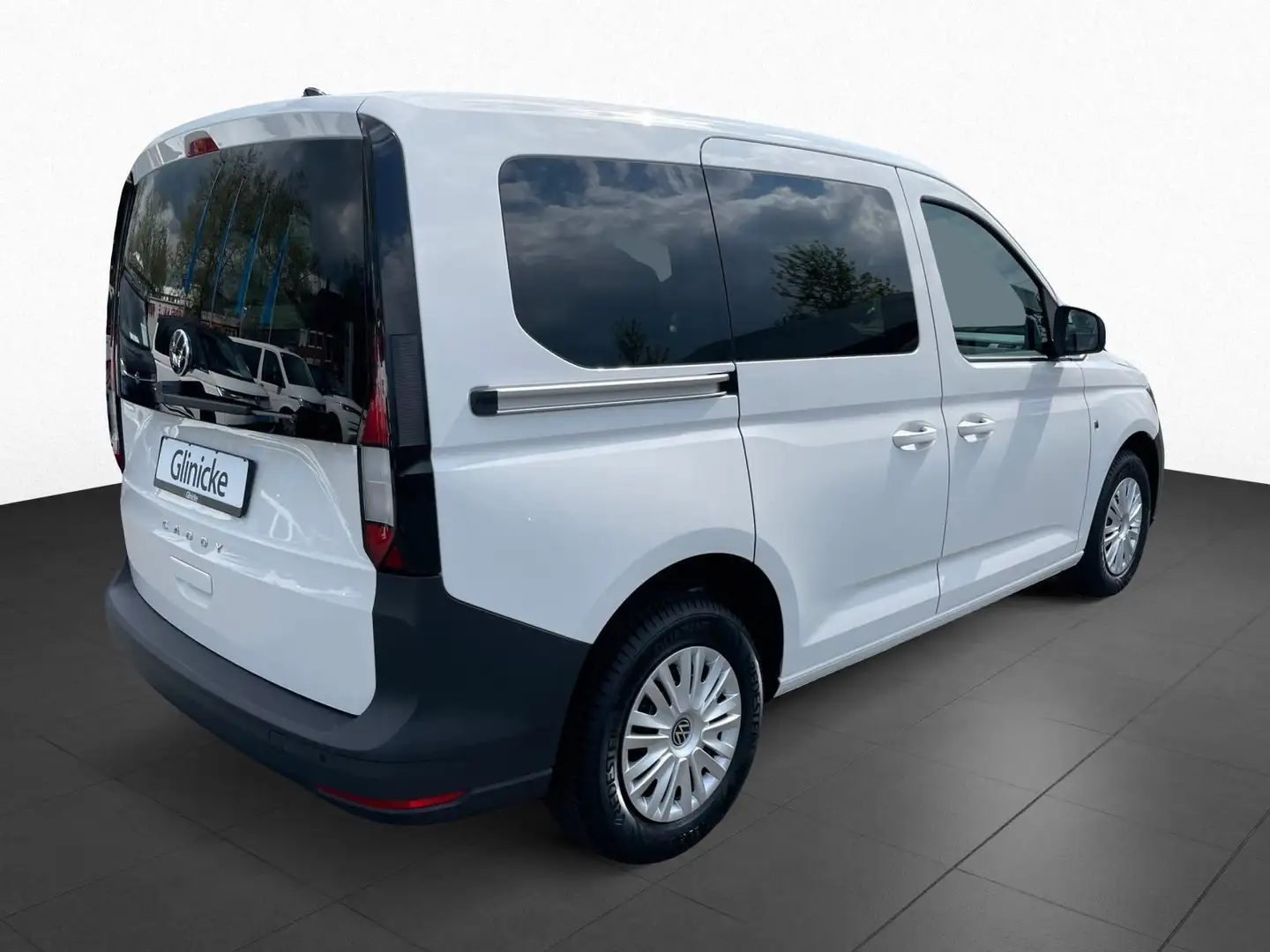 Volkswagen Caddy 2.0 TDI KR App-Connect Klima SHZ PDC hi. Blanc - 2