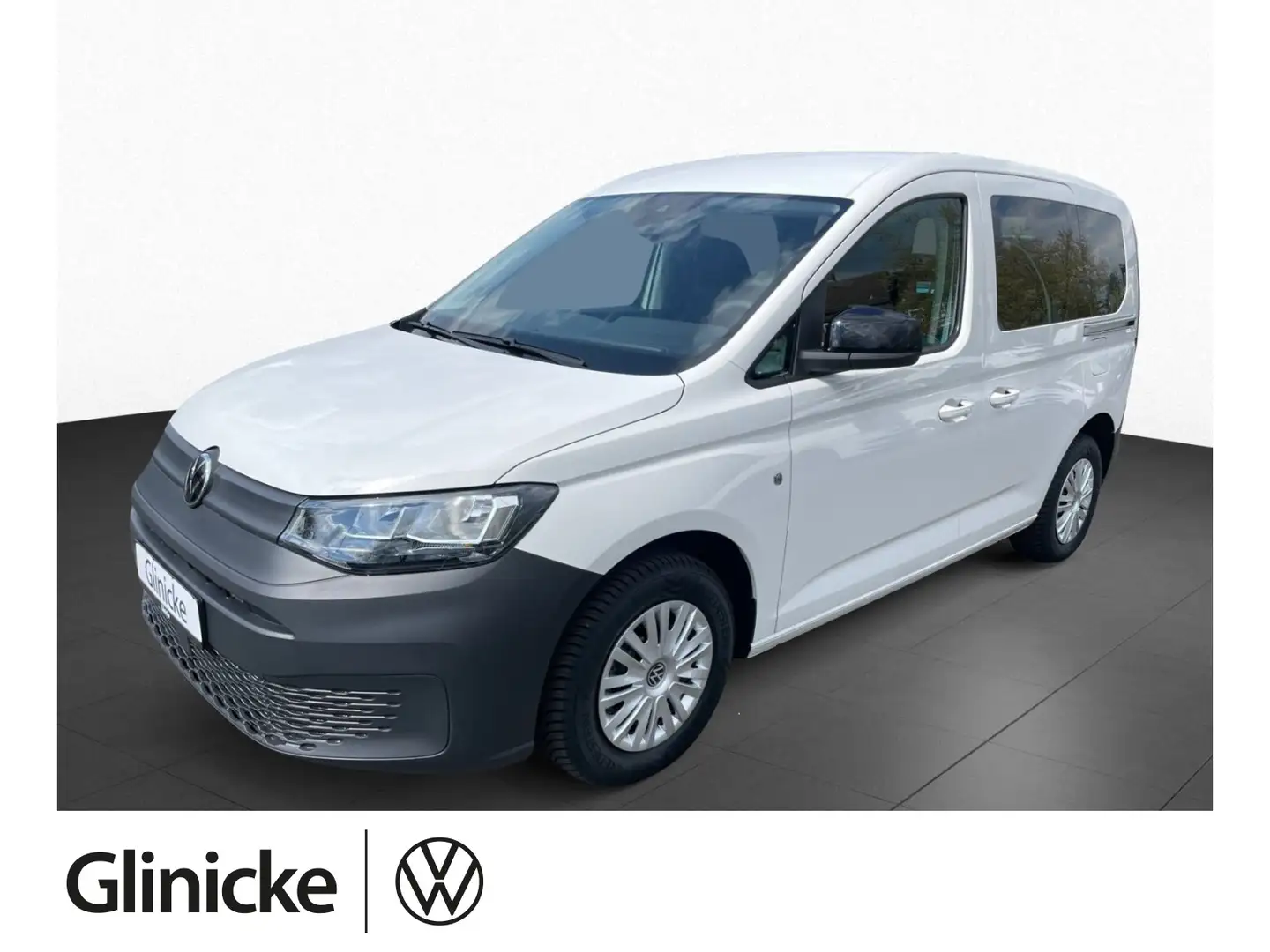 Volkswagen Caddy 2.0 TDI KR App-Connect Klima SHZ PDC hi. Blanc - 1