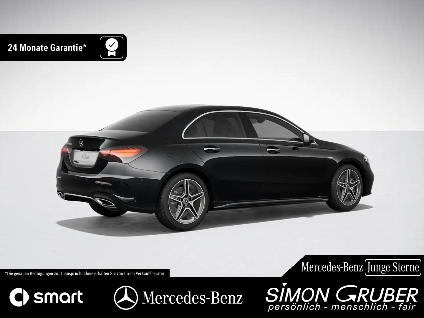 Mercedes-Benz A 250 e Limo AMG Premium Pano Memory Ambi KeyGo Schwarz - 2