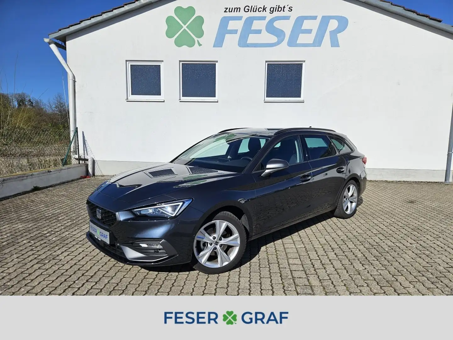 SEAT Leon Sportstourer FR 1.5 eTSI DSG ACC KAMERA KESSY LED Grijs - 1