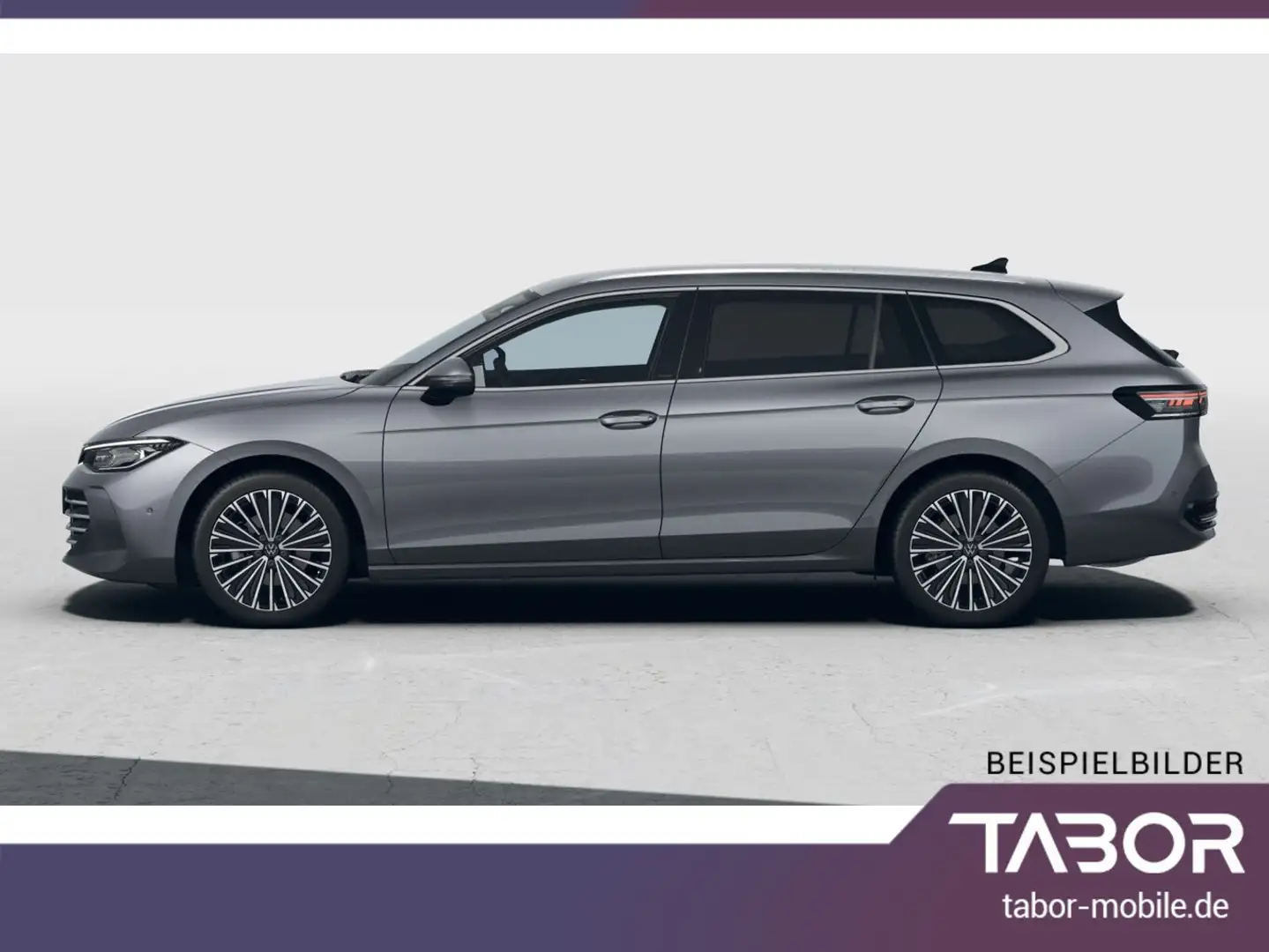 Volkswagen Passat Var. eTSI 150 DSG Eleg. Leder Matrix Nav+ Šedá - 2