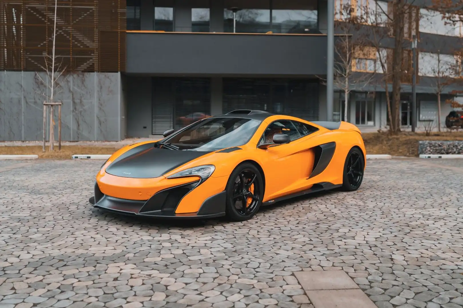 McLaren 675LT *MSO*Roofscoop*1.Hand*Garantie*MwSt.* Pomarańczowy - 1