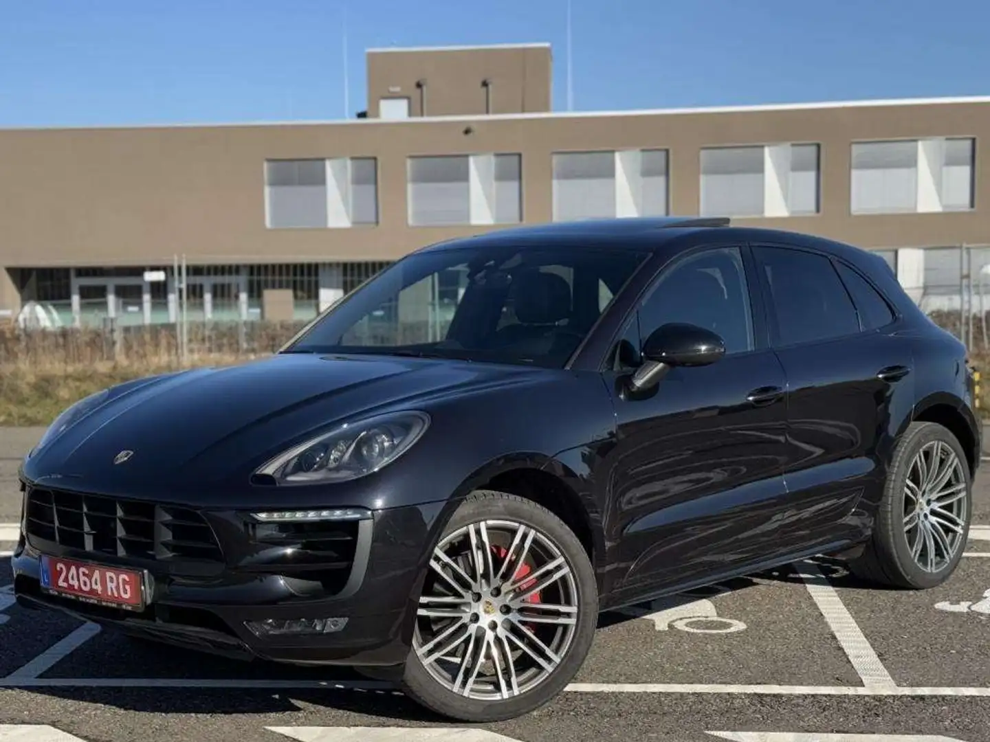 Porsche Macan Macan Turbo PDK Gris - 1