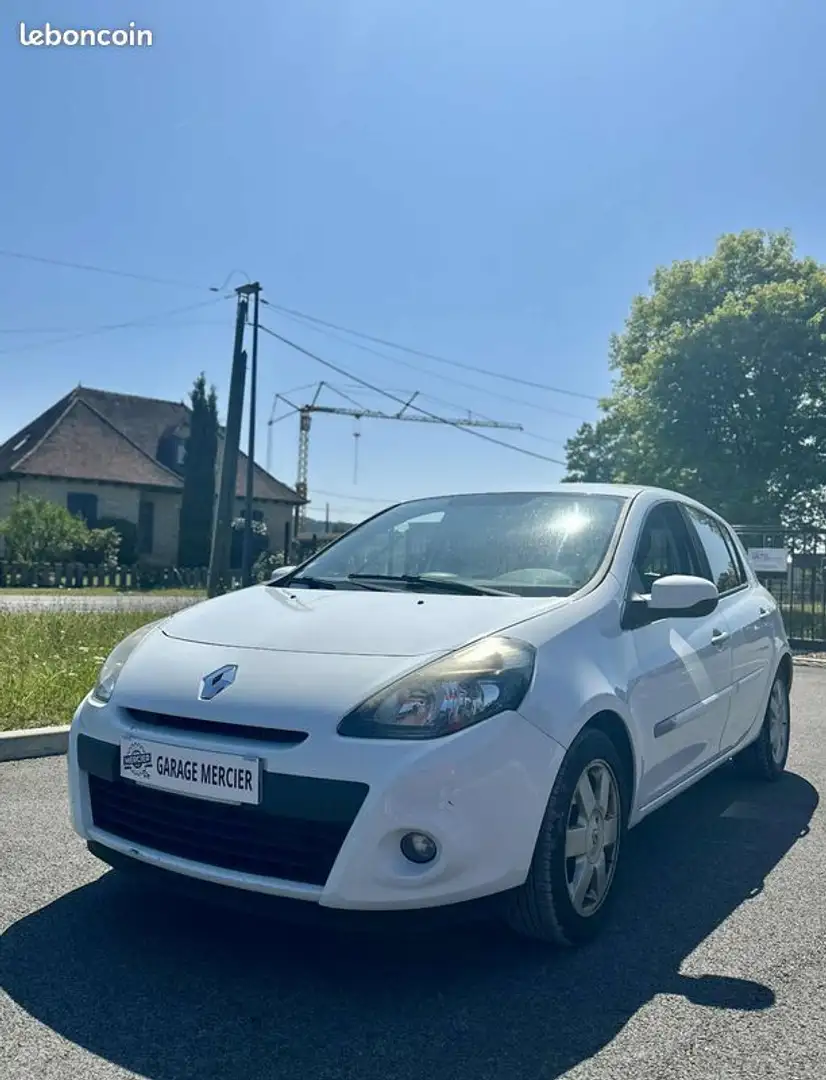 Renault Clio III 1.5 DCI 90ch BUSINESS Blanc - 1