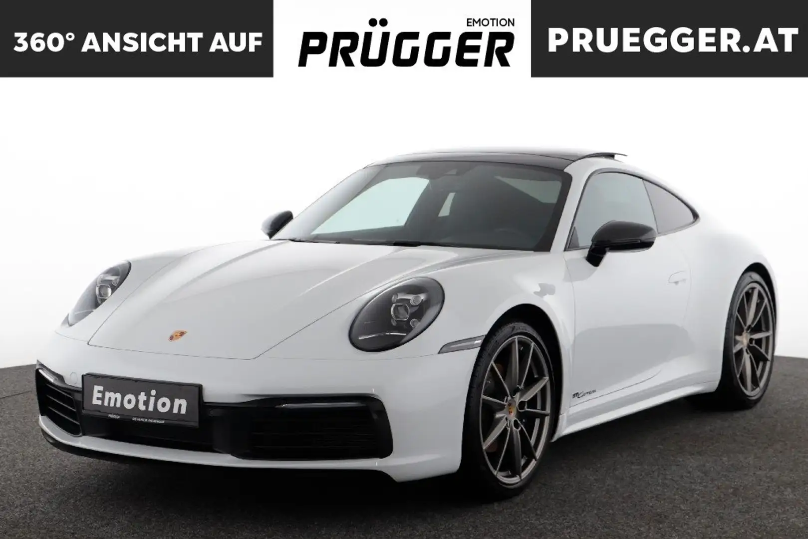 Porsche 911 992 Carrera Coupe PDK NAVI PANO LED CARBON Weiß - 1