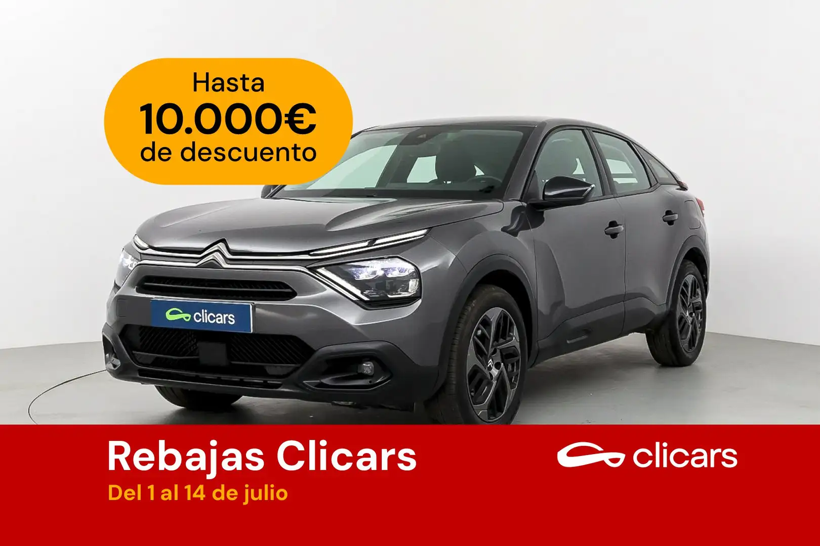 Citroen C4 1.5 BlueHDI S&S Plus EAT8 130 Gris - 1